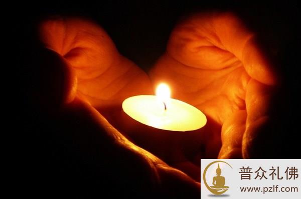 不管做什么，都要想到三宝在加持自己